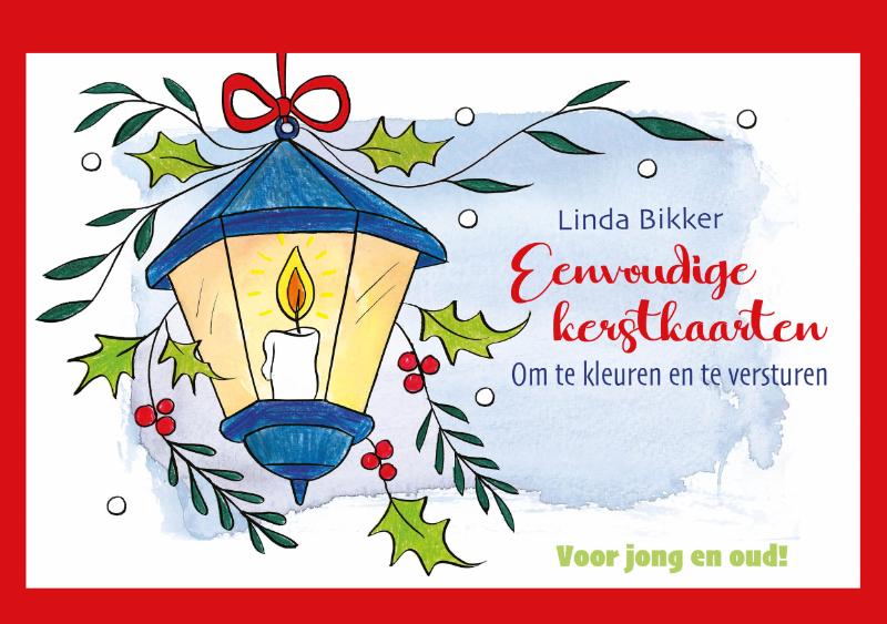 Omslag van Eenvoudige kerstkaarten om te kleuren en te versturen