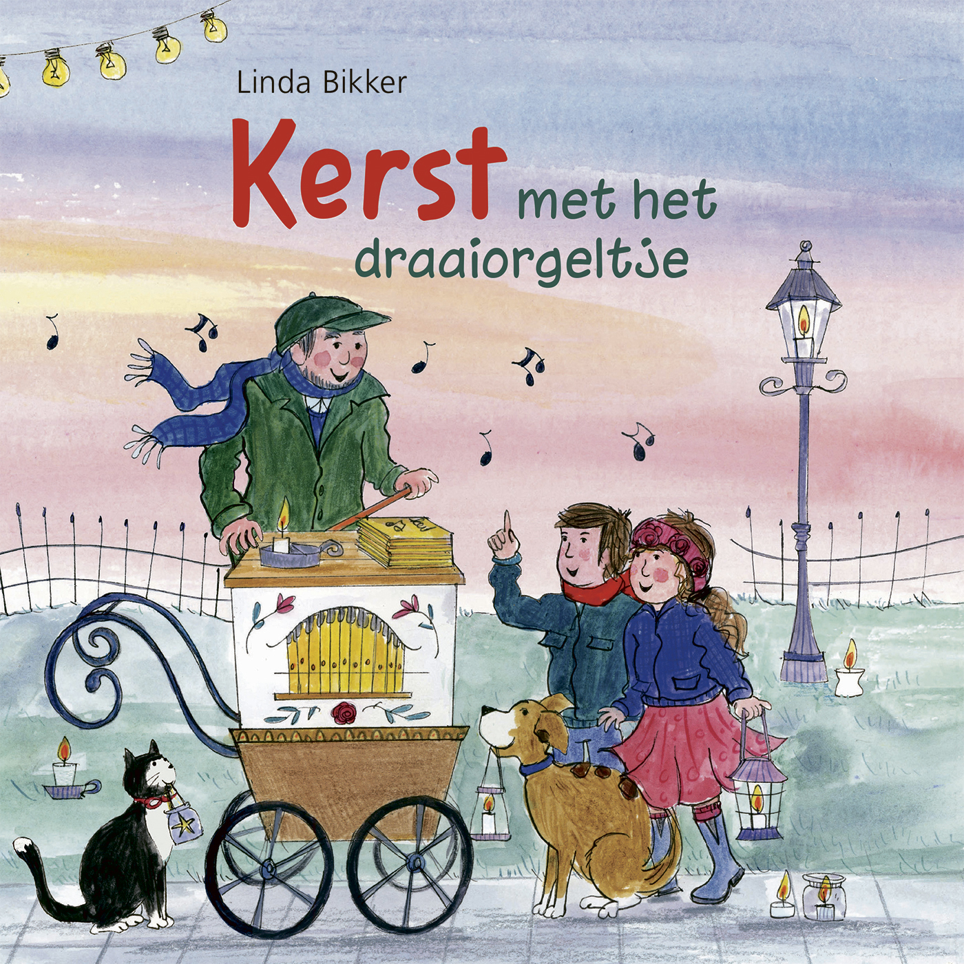 Omslag van Kerst met het draaiorgeltje