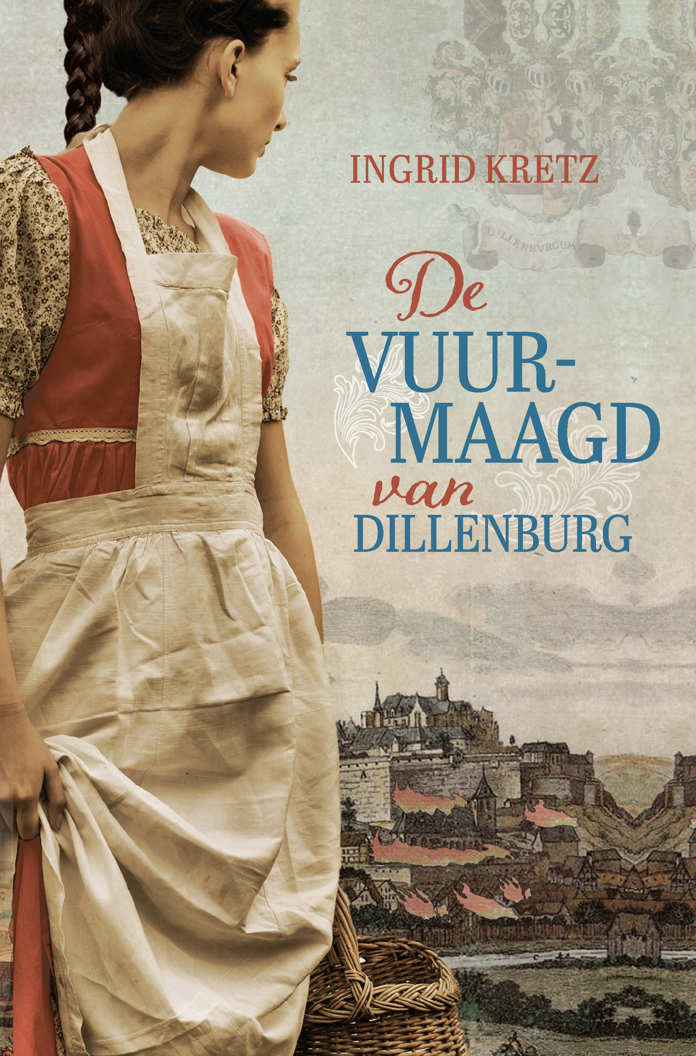Omslag van De vuurmaagd van Dillenburg