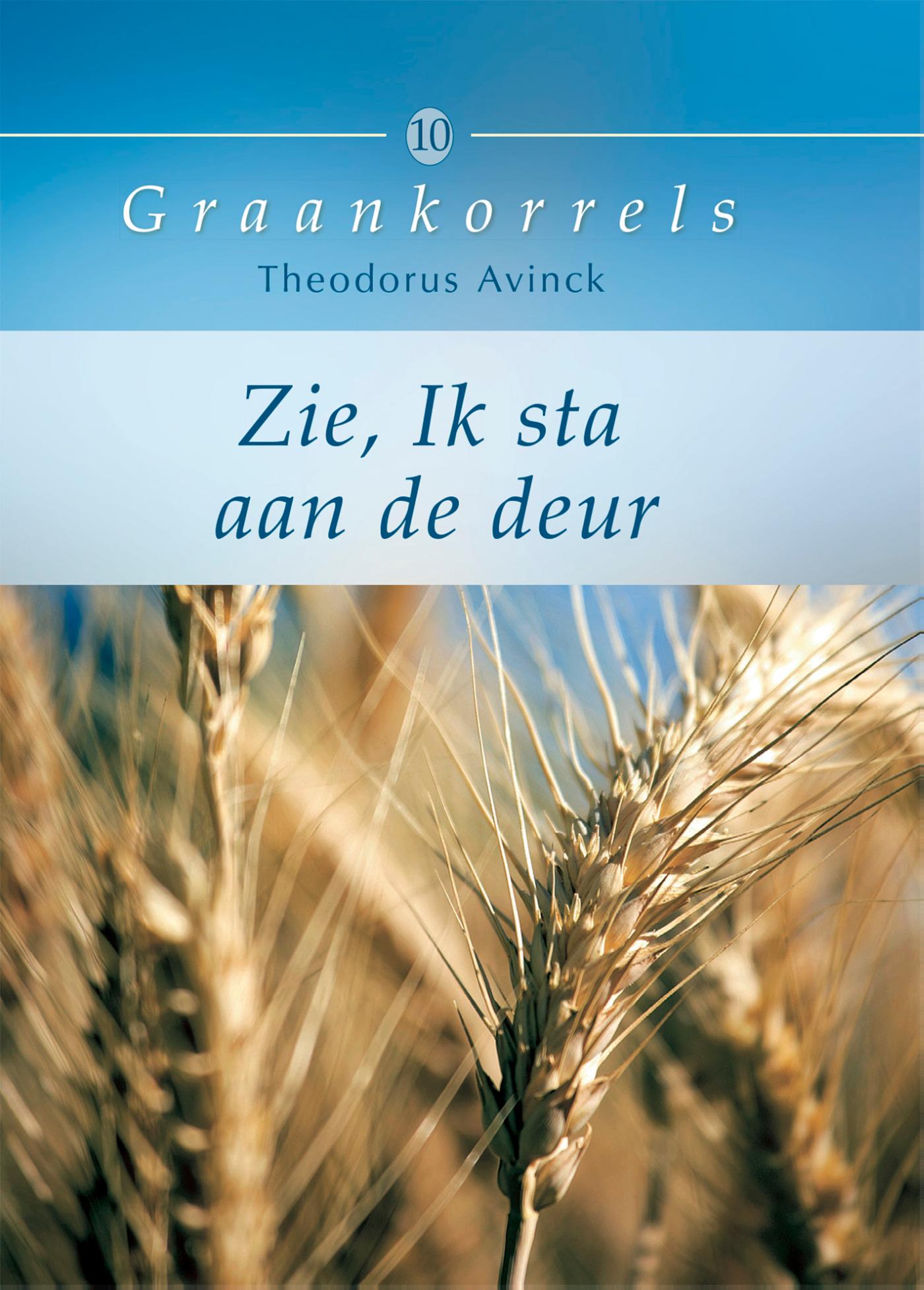Omslag van Zie, Ik sta aan de deur