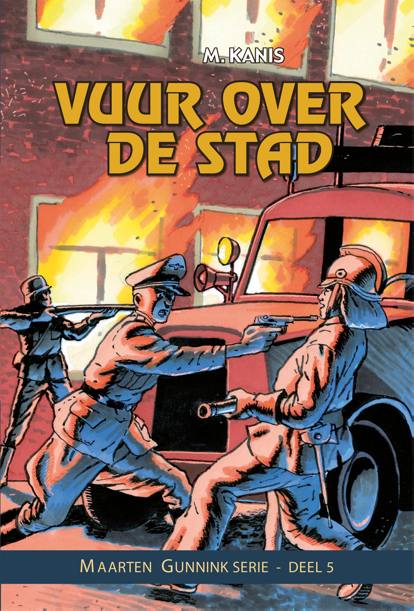 Omslag van Vuur over de stad