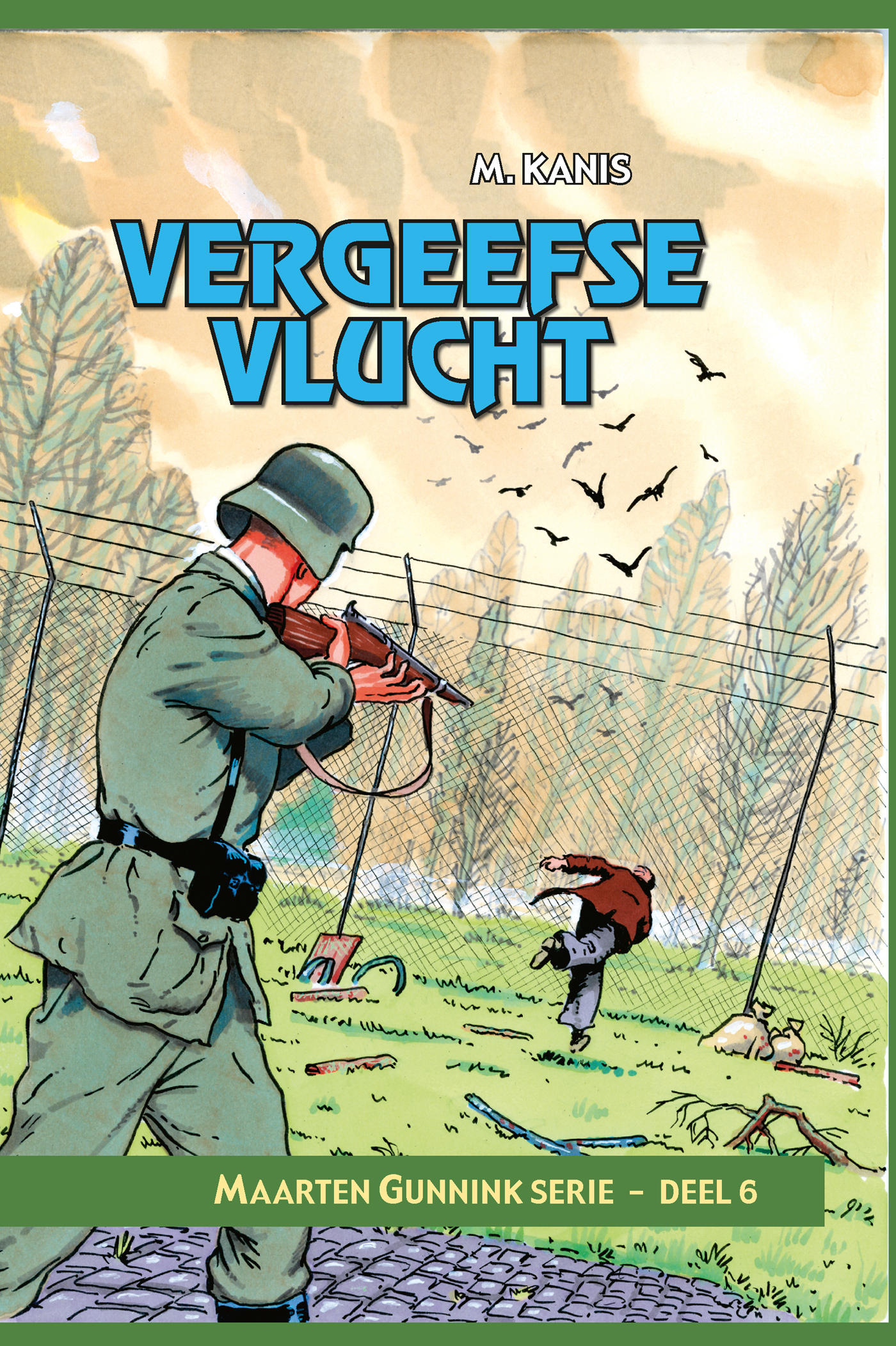 Omslag van Vergeefse vlucht