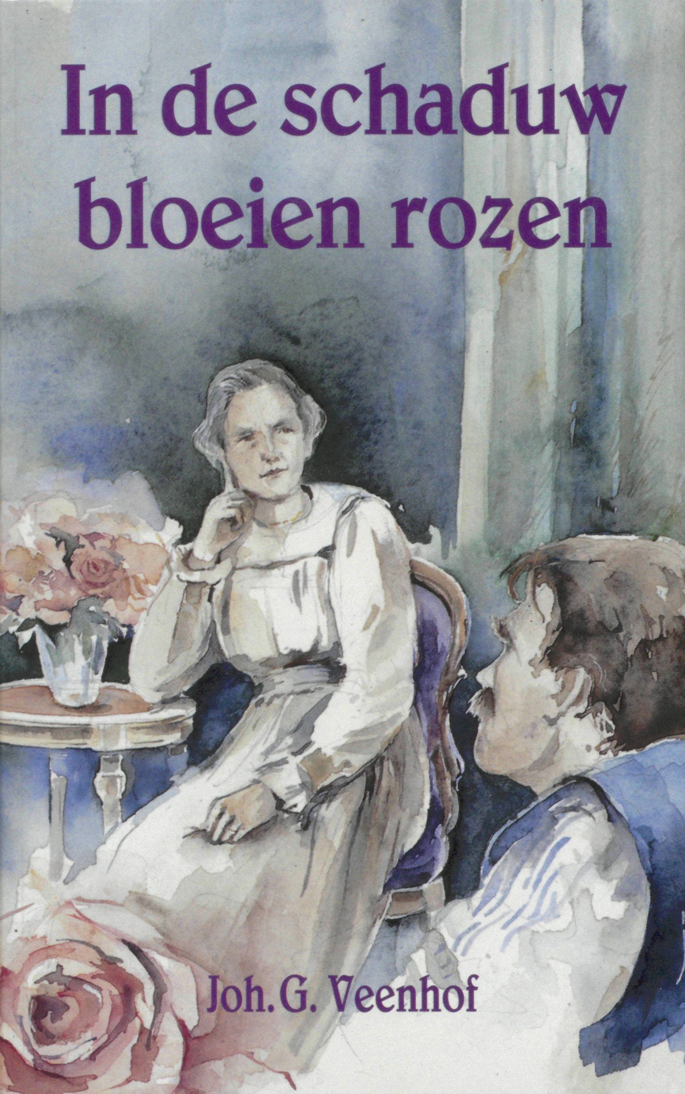Omslag van In de schaduw bloeien rozen