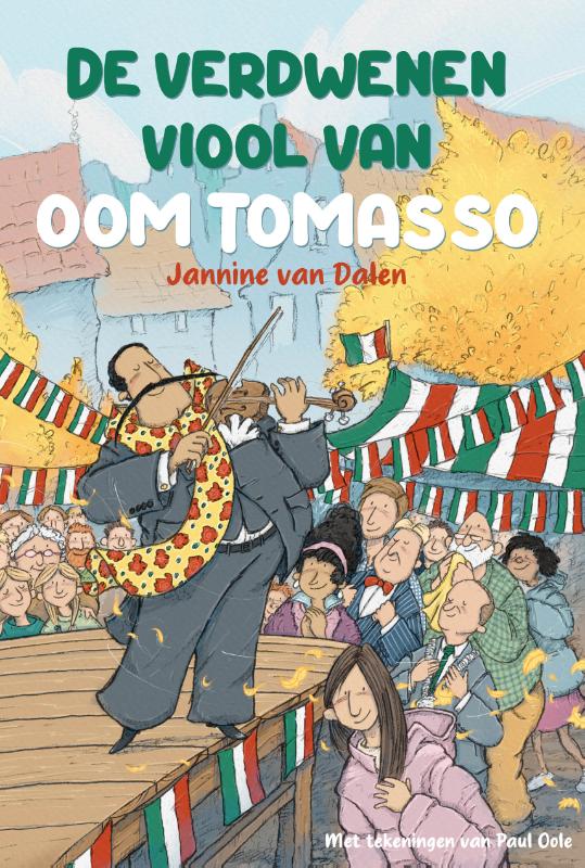 Omslag van De verdwenen viool van oom Tomasso