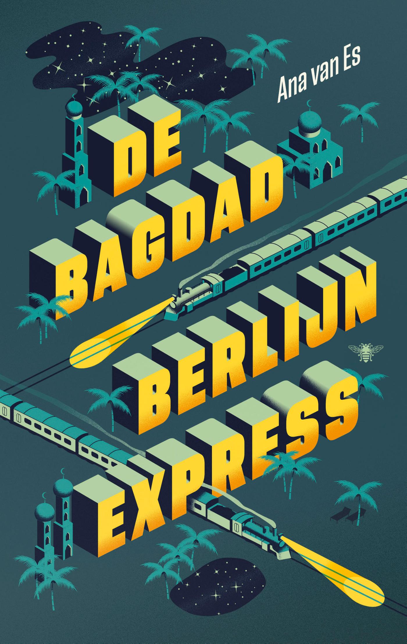Omslag van De Bagdad-Berlijnexpress