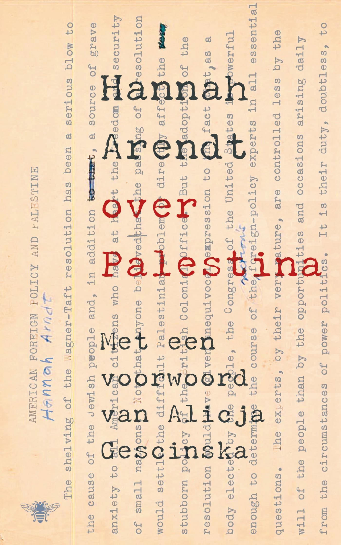 Omslag van Over Palestina