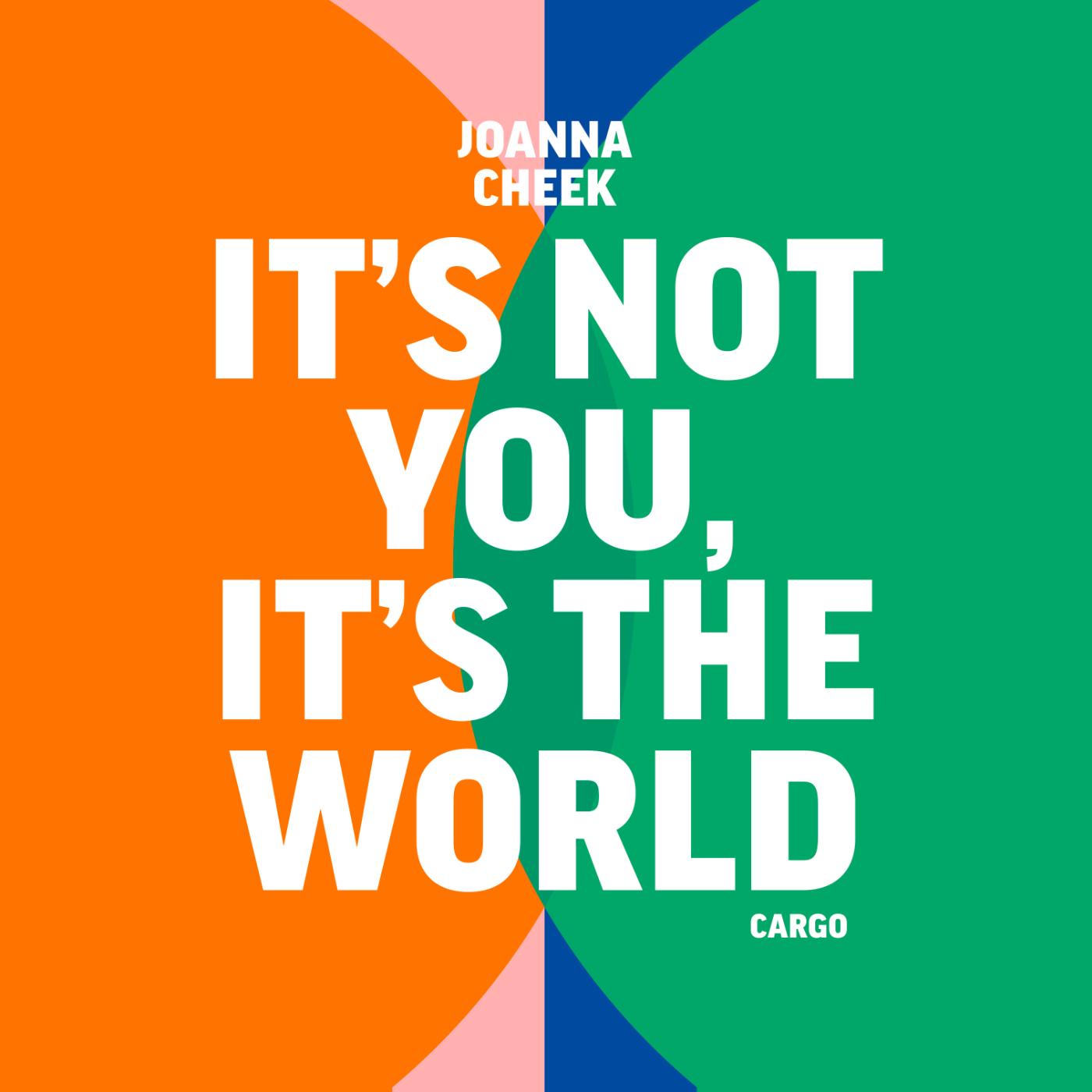 Omslag van It's not you, it's the world