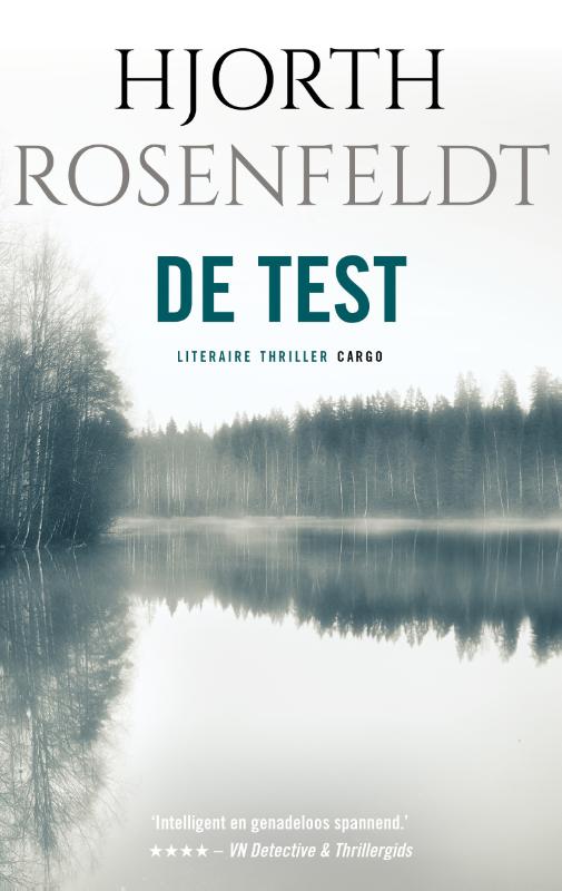 Omslag van De test