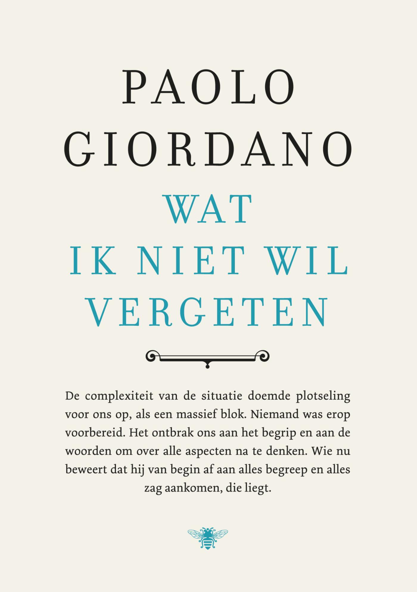 Omslag van Wat ik niet wil vergeten