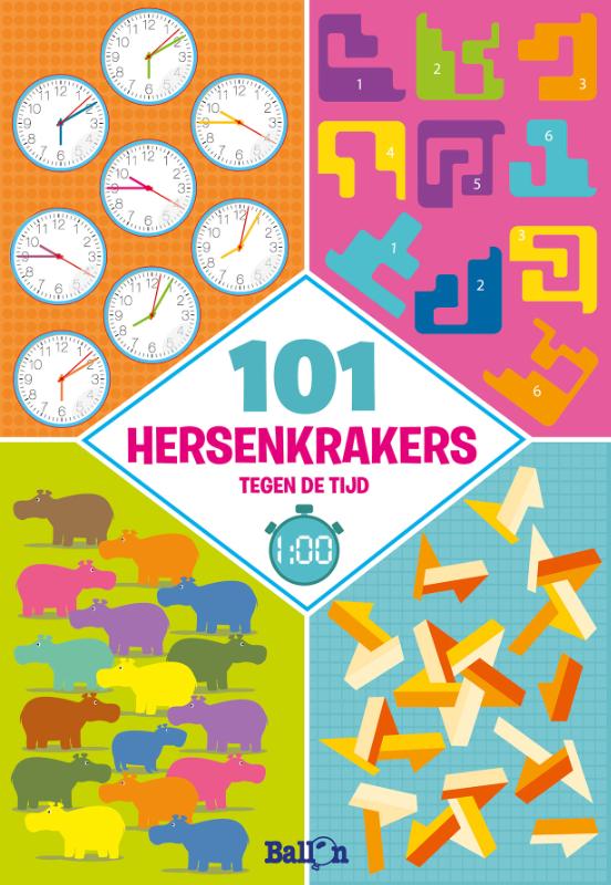 Omslag van 101 hersenkrakers tegen de tijd