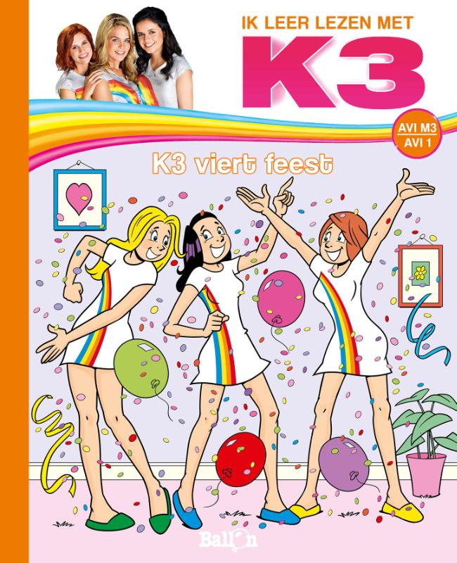 Omslag van K3 viert feest