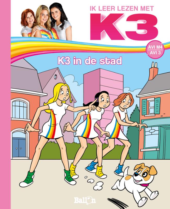 Omslag van K3 in de stad