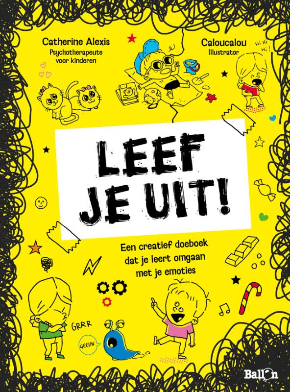 Omslag van Leef je uit! (geel)