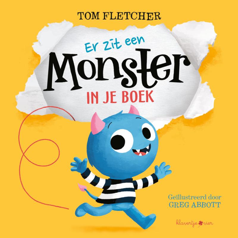 Omslag van Er zit een monster in je boek