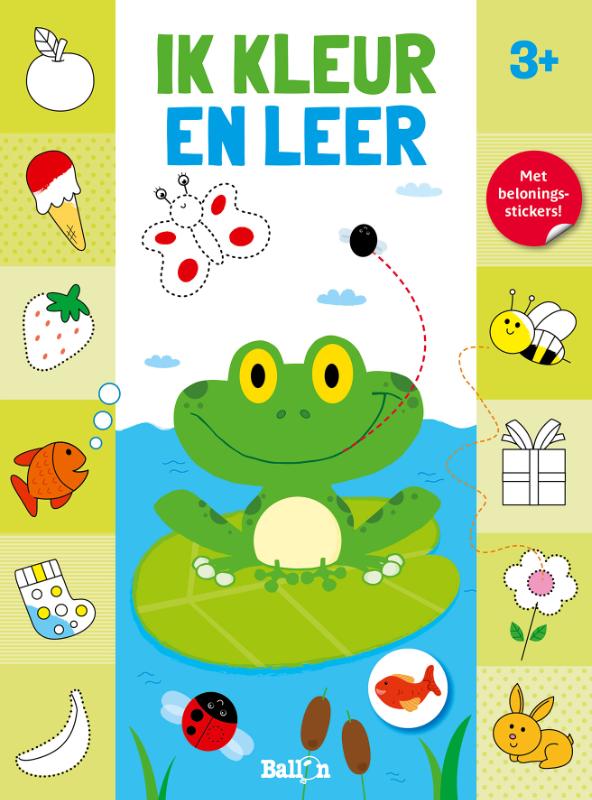 Omslag van Ik kleur en leer 3+