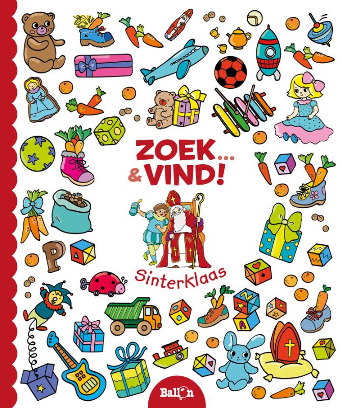 Omslag van Zoek & vind Sinterklaas