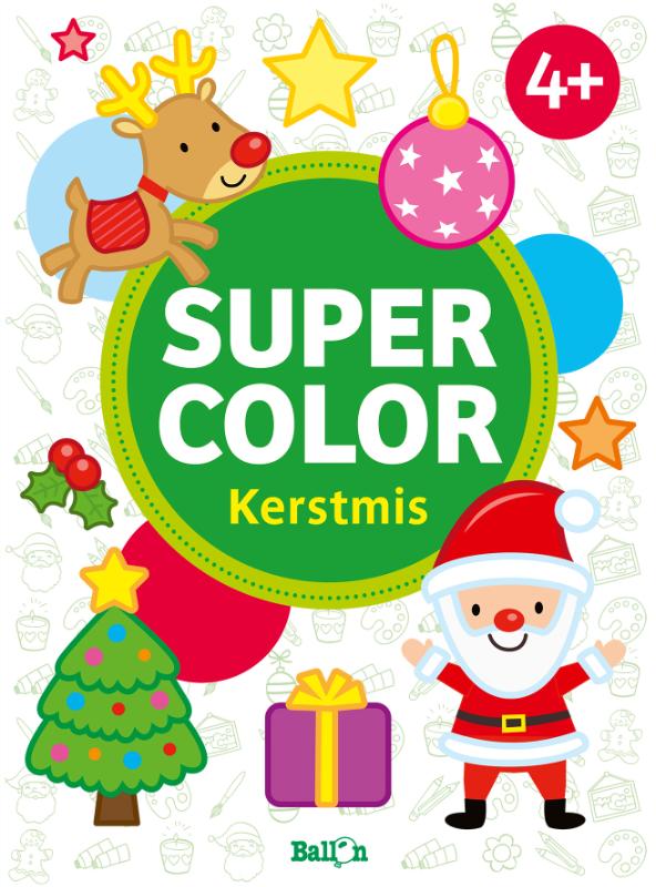 Omslag van Super color Kerstmis