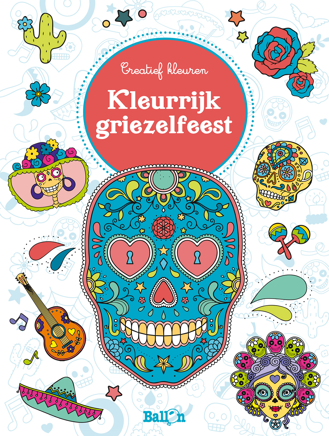 Omslag van Kleurrijk griezelfeest