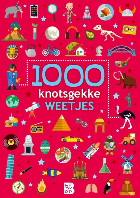 Omslag van 1000 knotsgekke weetjes