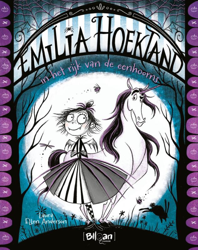 Omslag van Emilia Hoektand in het rijk van de eenhoorns