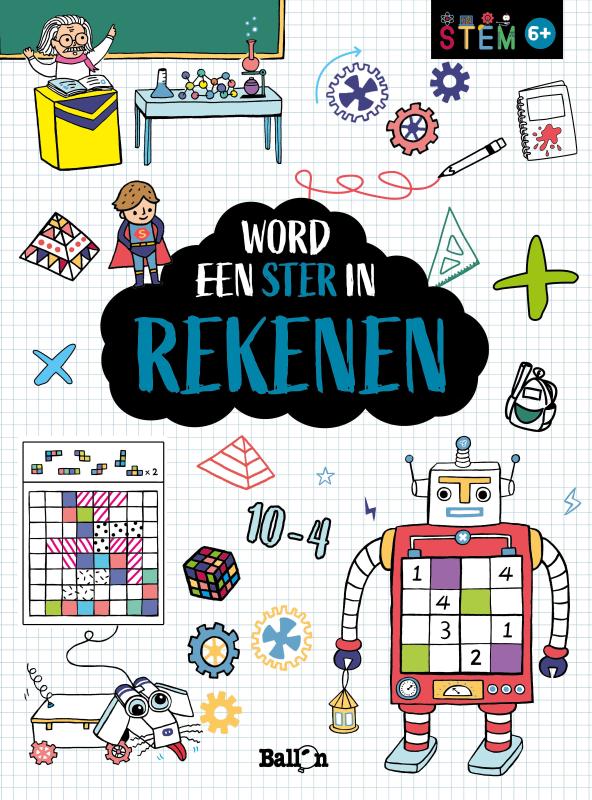 Omslag van Word een ster in rekenen