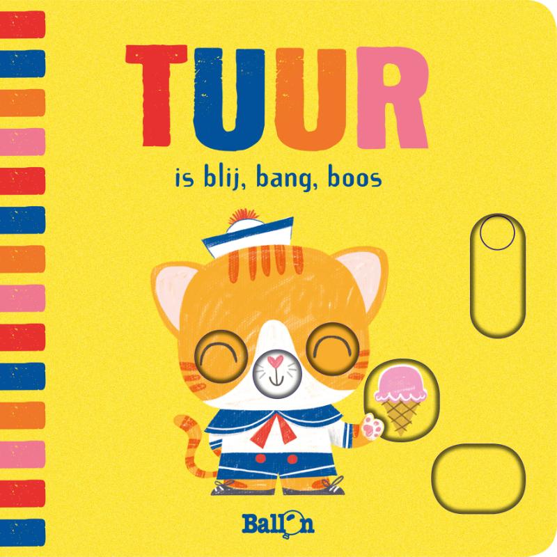 Omslag van Tuur is blij, bang, boos
