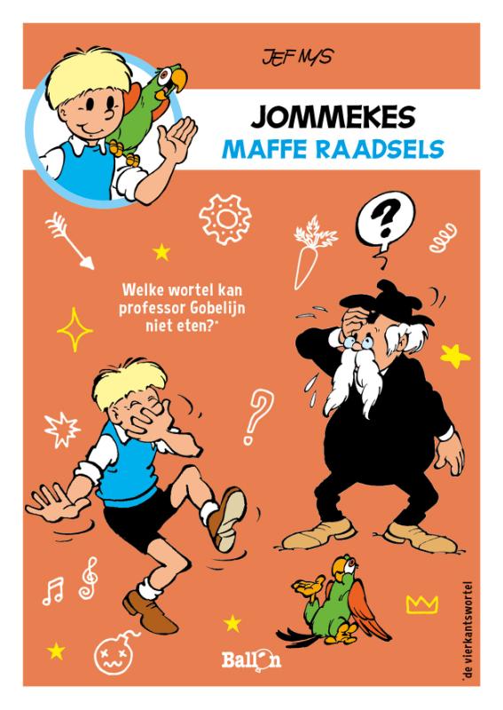 Omslag van Jommekes maffe raadsels
