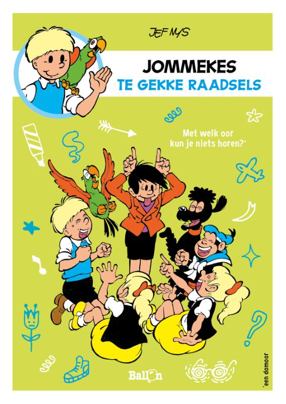 Omslag van Jommekes te gekke raadsels