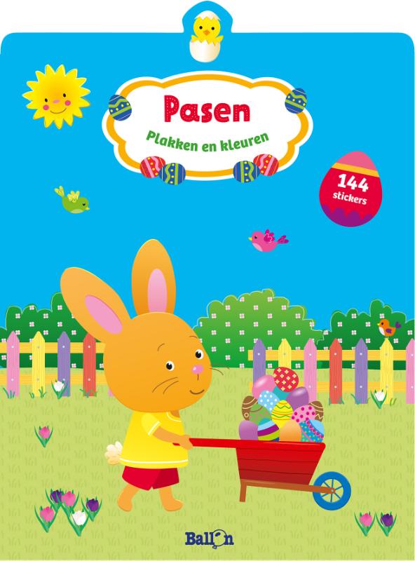 Omslag van Pasen: Plakken en kleuren