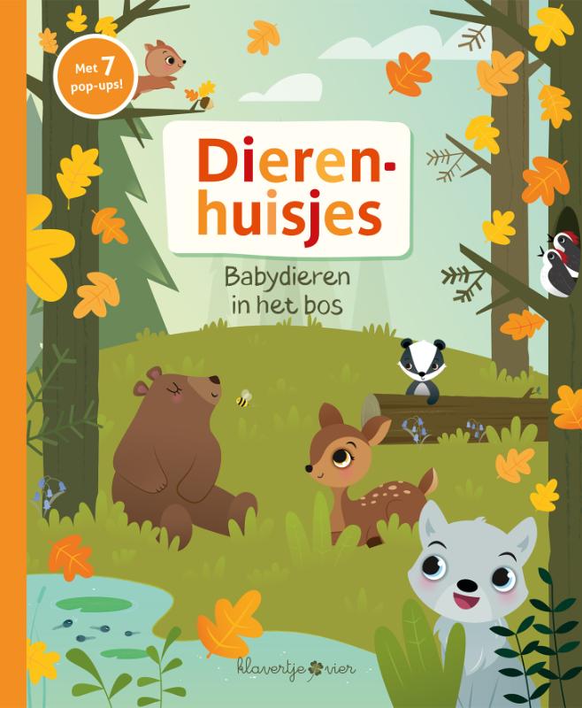 Omslag van Babydieren in het bos