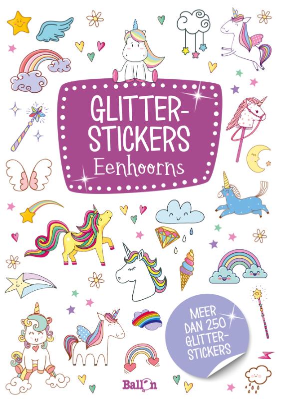 Omslag van Glitterstickers Eenhoorns