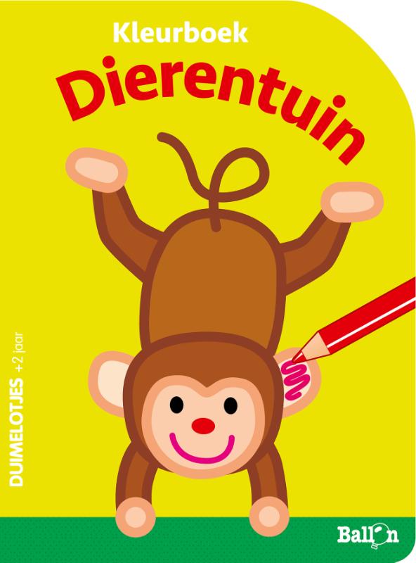 Omslag van Dierentuin kleurboek 2+