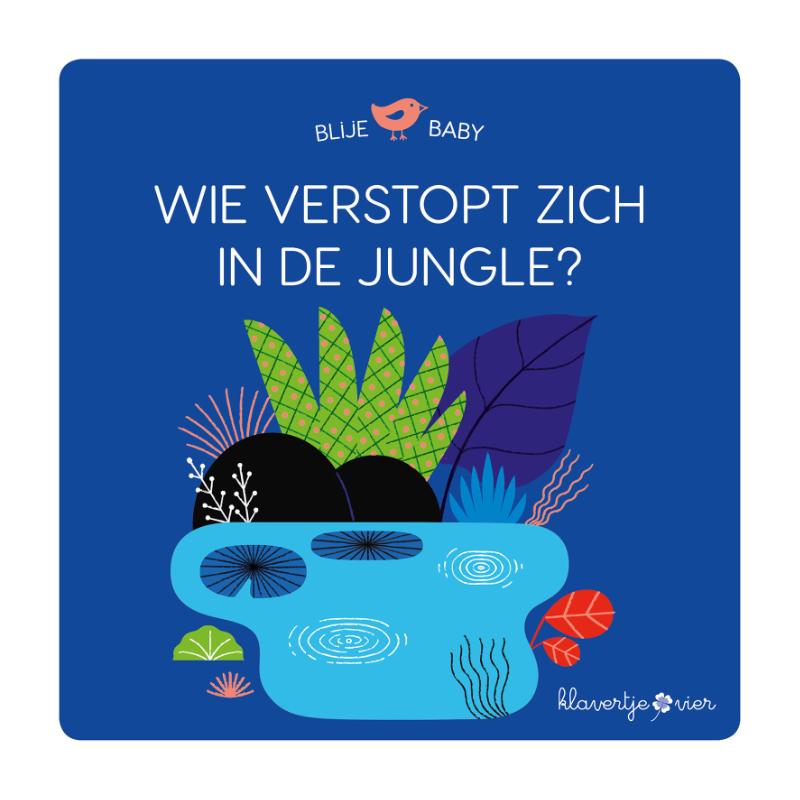 Omslag van Wie verstopt zich in de jungle? (puzzelboek)