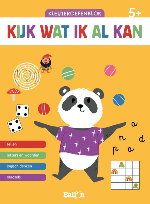 Omslag van Kijk wat ik al kan 5+