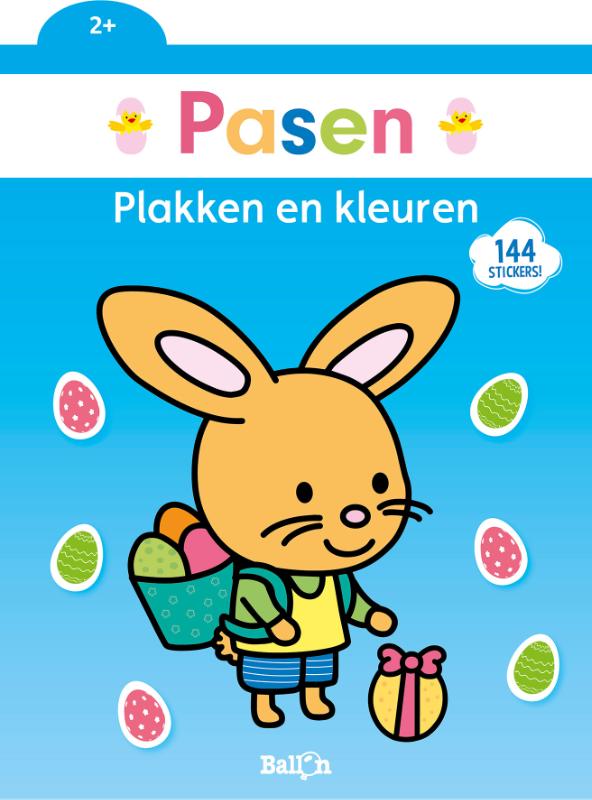 Omslag van Plakken en kleuren Pasen