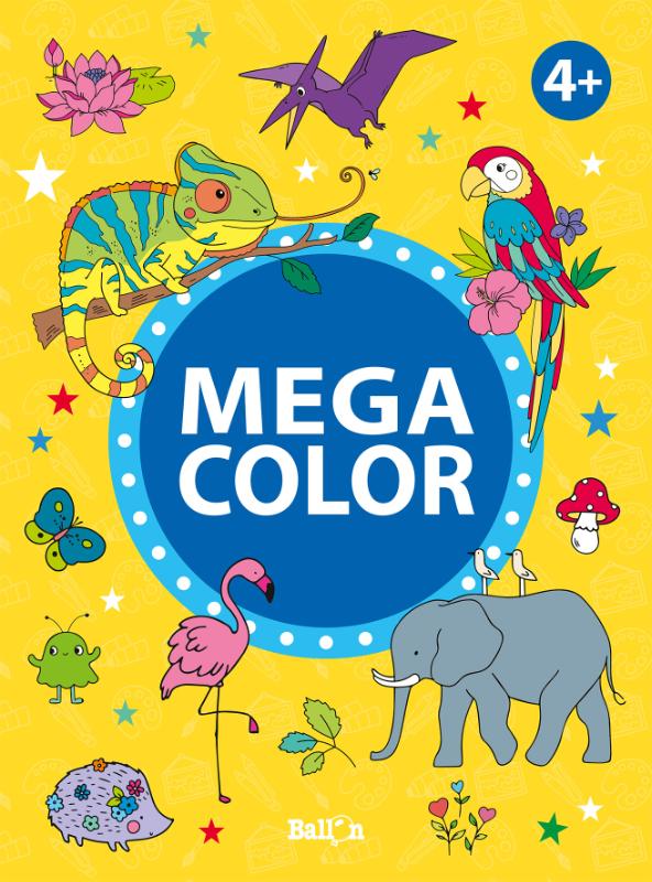 Omslag van Mega Color 4+