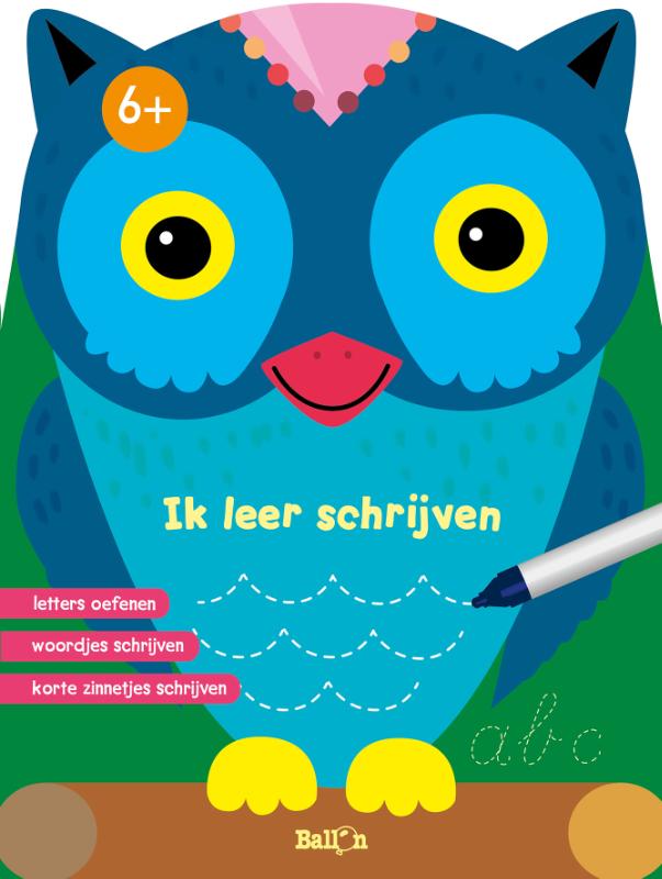 Omslag van Ik leer schrijven 6+
