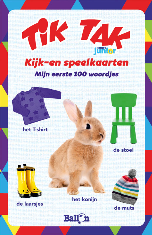Omslag van Tik Tak Kijk- en speelkaarten