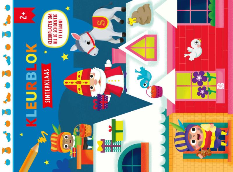Omslag van Kleurblok Sinterklaas