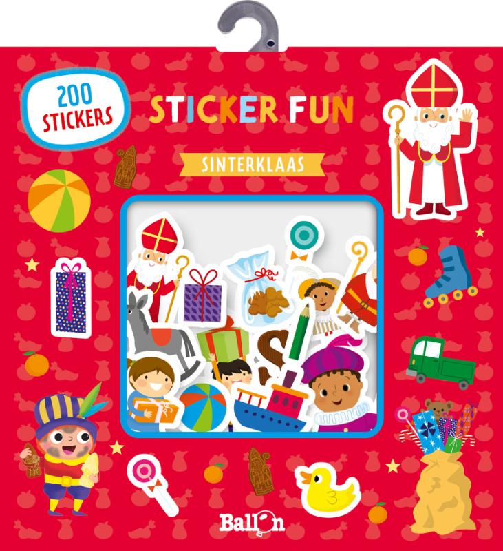 Omslag van Sticker Fun - Sinterklaas