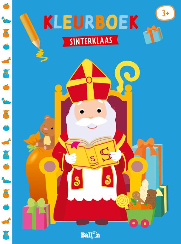 Omslag van Kleurboek Sinterklaas