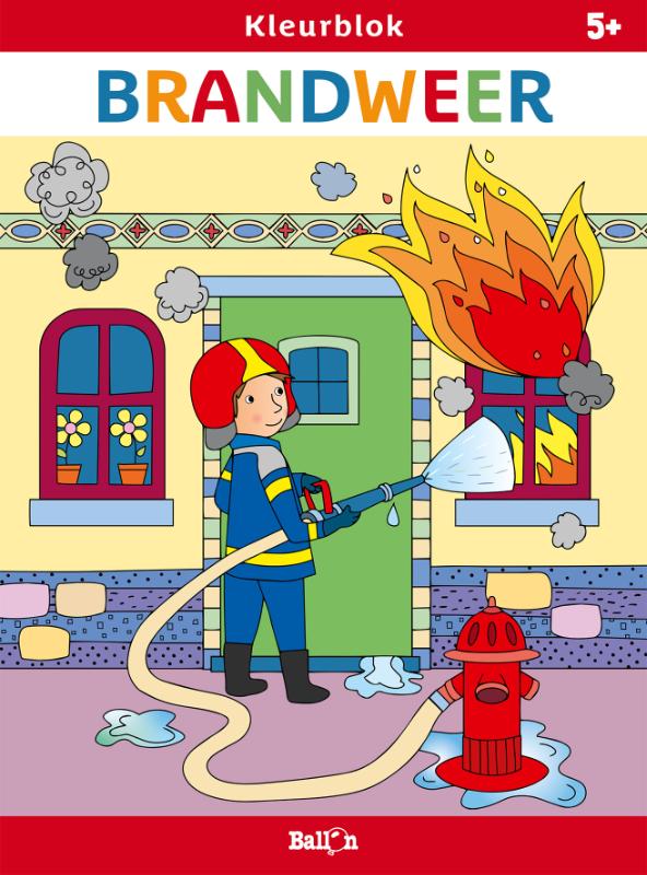 Omslag van Kleurblok Brandweer