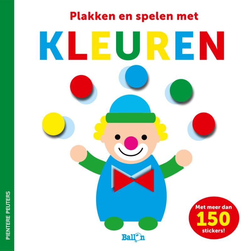 Omslag van Plakken en spelen met kleuren