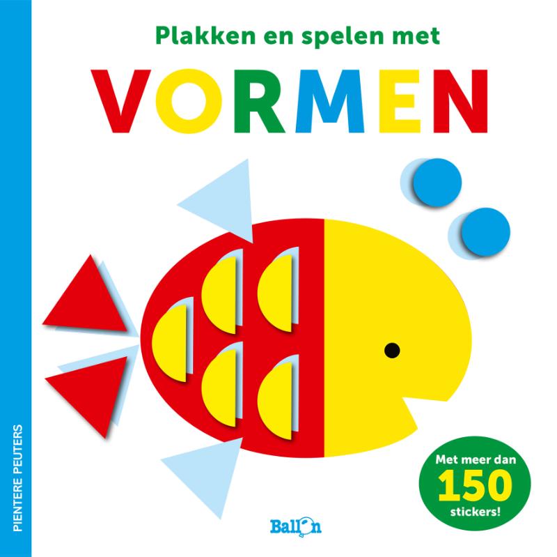 Omslag van Plakken en spelen met vormen