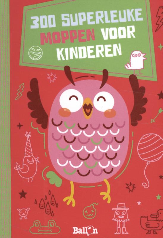 Omslag van 300 superleuke moppen voor kinderen