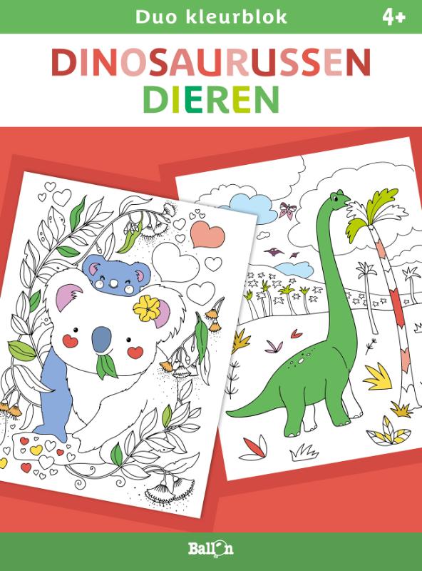 Omslag van Dinosaurussen en dieren