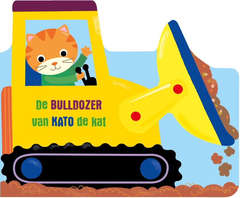 Omslag van De bulldozer van Kato de kat