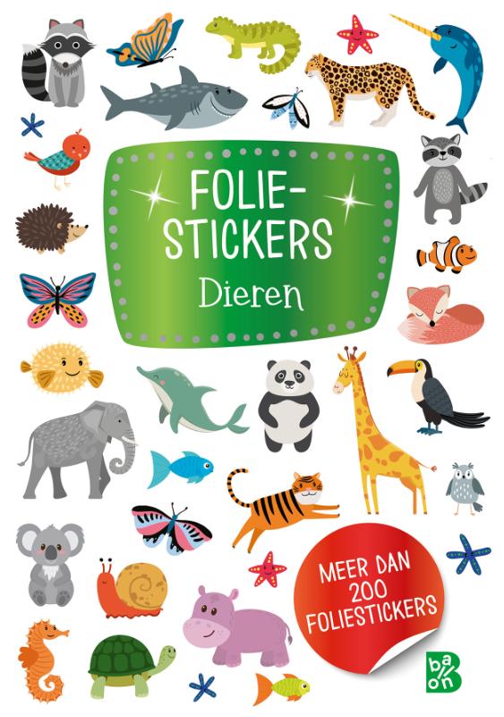 Omslag van Foliestickers - Dieren