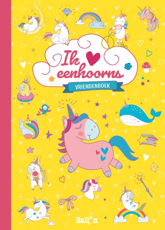 Omslag van Vriendenboek Eenhoorns