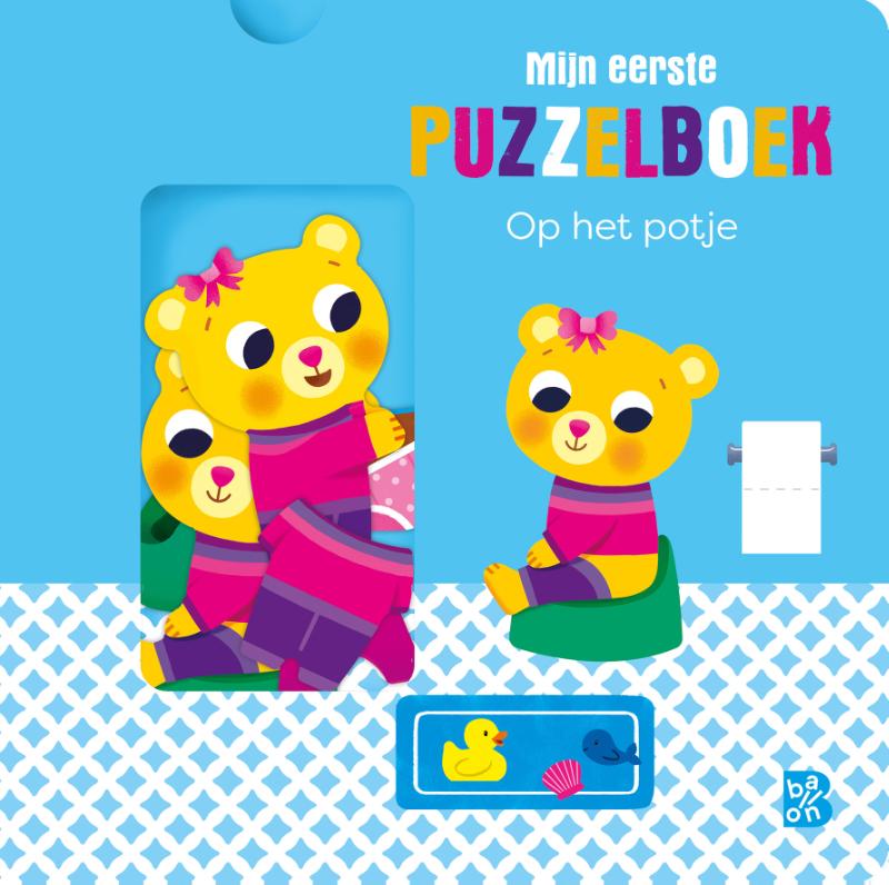Omslag van Puzzelboek: Op het potje